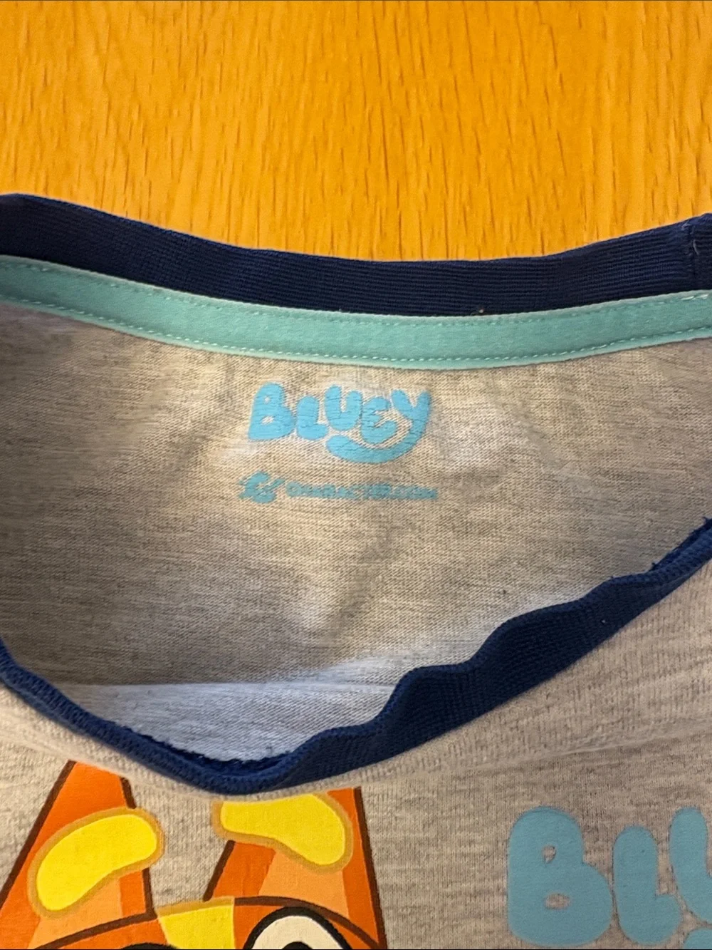 Boys 'Bluey' Two-Piece Pajama Set, age 7-8 years